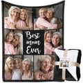 Personalized Family Moments Blanket - Custom Cozy Throw