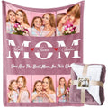Personalized Keepsake Throw Blanket - Custom Photos for Family Memories