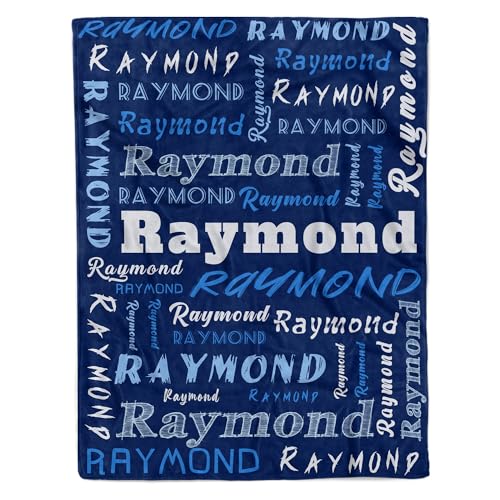 Custom Family Photo Blanket for Dad - Personalized Keepsake Gift
