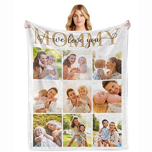 Custom Soft Flannel Blanket - Personalized Pictures for Home and Travel