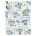 Custom Family Throw Blanket - Personalized Pictures for Cozy Living