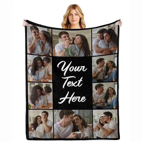 Custom Flannel Keepsake Blanket - Personalized Photos for Meaningful Gifts