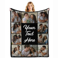 Custom Flannel Keepsake Blanket - Personalized Photos for Meaningful Gifts