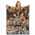 Personalized Wedding Gift Blanket - Custom Photo Throw for Newlyweds