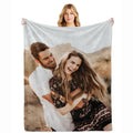 Custom Kids Blanket - Personalized Photo Throw for Bedrooms and Travel