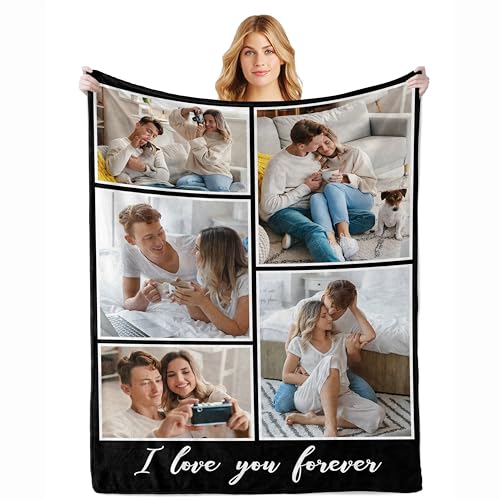 Custom Family Photo Throw - Personalized Blanket for Everyday Enjoyment