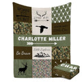 Personalized Grandpa Comfort Blanket - Family Keepsake Gift