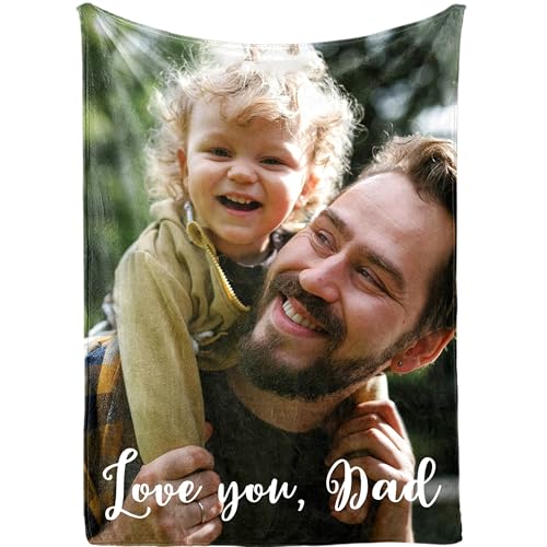 Personalized Mom Blanket - Custom Family Pictures in Soft Flannel Comfort