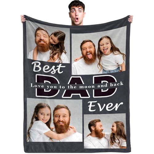 Personalized Memory Throw - Custom Picture Blanket for Family Connections