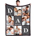 Custom Wedding Blanket - Personalized Photo Throw for Newlywed Gifts