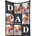 Custom Grandma Blanket - Personalized Picture Throw with Family Photos