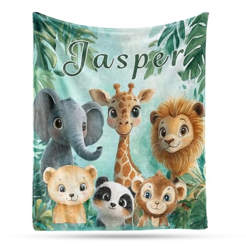 Custom Birthday Blanket - Personalized Family Photo Throw Gift