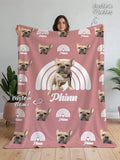 Personalized Photo Blanket - Soft Custom Memory Throw for Love and Cozy Moments