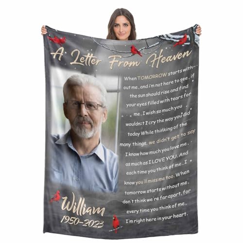 Personalized Anniversary Keepsake Blanket - Custom Memories for Couples