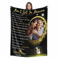 Custom Father's Day Blanket - Personalized Picture Throw for Dad