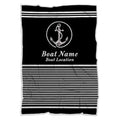 Personalized Romantic Memory Throw - Custom Fleece Gift for Anniversaries
