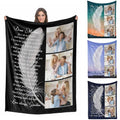 Personalized Success Blanket - Custom Photo Throw for Recognition Gifts