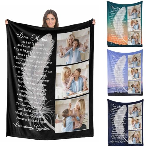 Personalized Success Blanket - Custom Photo Throw for Recognition Gifts
