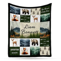 Custom Baby Blanket - Personalized Photo Throw for New Families