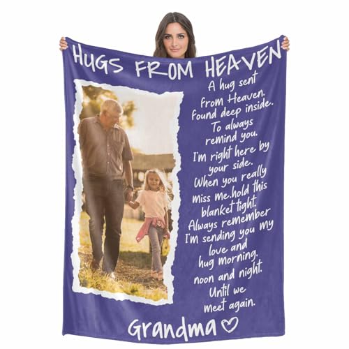 Custom Family Throw Blanket - Personalized Flannel Gift for Loved Ones