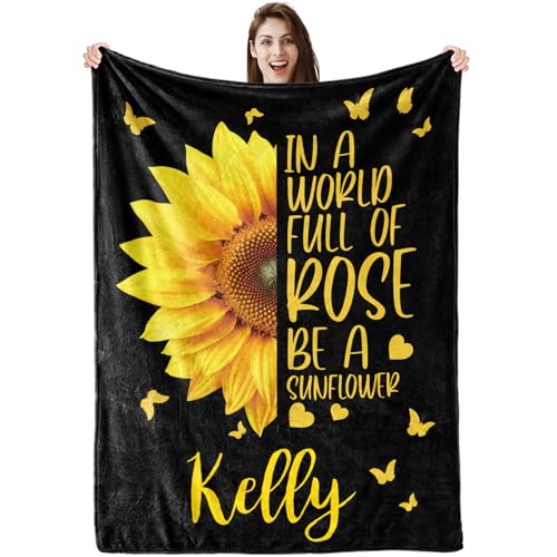 Custom Keepsake Throw Blanket - Personalized Photos for Daily Use