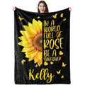 Custom Keepsake Throw Blanket - Personalized Photos for Daily Use