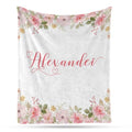 Personalized Birthday Memory Blanket - Custom Pictures for Celebrations