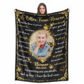 Custom Kids Blanket - Personalized Picture Throw for Children