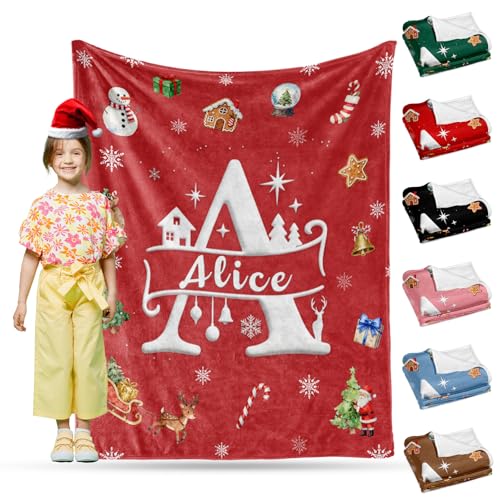 Custom Name Blanket - Personalized Photo Throw for Everyday Comfort