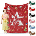 Custom Name Blanket - Personalized Photo Throw for Everyday Comfort
