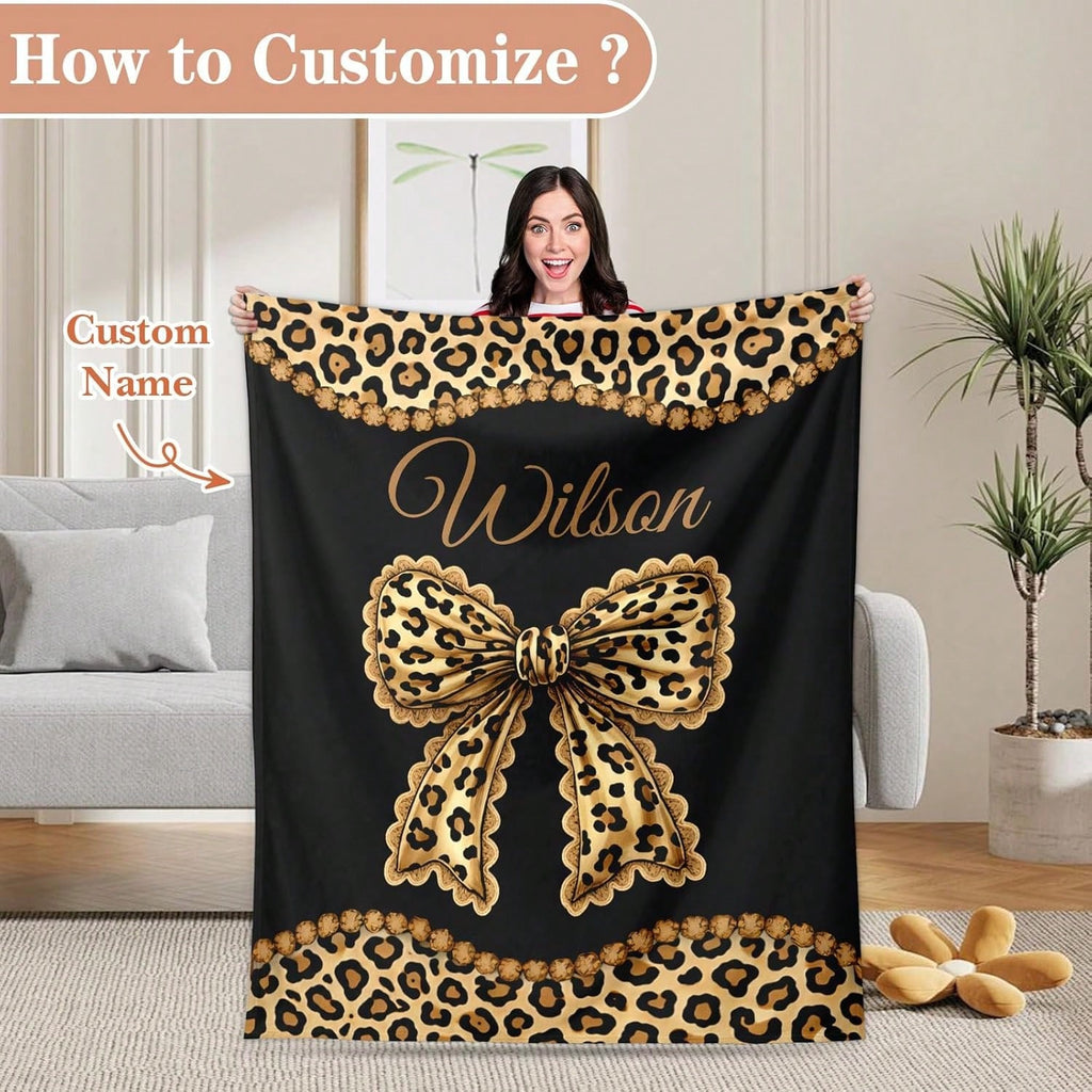 Personalized Dad Throw - Practical, Meaningful and Personal