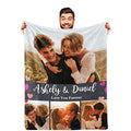 Personalized Family Heritage Blanket - Custom Photos and Text Keepsake
