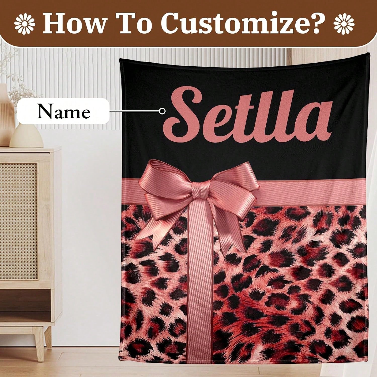 Personalized Occasion Blanket - Perfect for Any Celebration