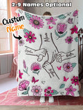 Custom Grandchildren Throw - A Keepsake Grandparents Will Love