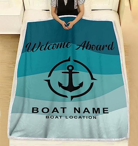 Personalized Family Blanket - Custom Pictures for Home and Travel