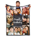 Personalized Picture Memory Blanket - Custom Design for Cherished Moments