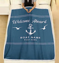 Personalized Family Photo Throw - Custom Fleece Comfort Blanket