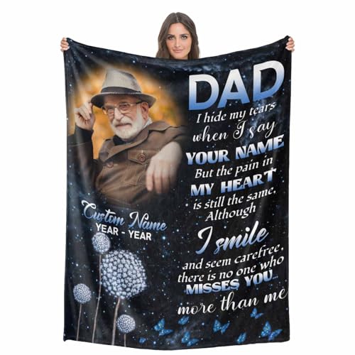 Personalized Christmas Blanket - Custom Picture Throw for Cozy Holidays