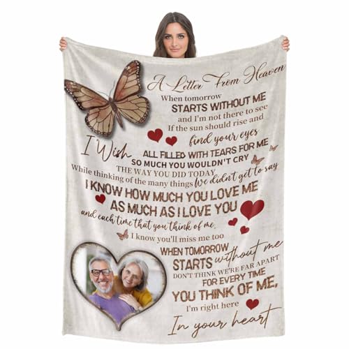 Custom Baby Memory Blanket - Personalized Throw for Milestone Moments
