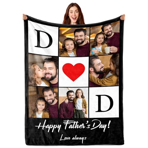 Custom Friendship Blanket - Personalized Picture Throw for Best Friends