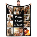 Personalized Memory Gift Blanket - Custom Pictures for Lasting Moments