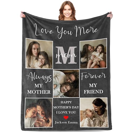 Custom Soft Flannel Blanket - Personalized Pictures for Home and Travel