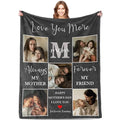 Custom Soft Flannel Blanket - Personalized Pictures for Home and Travel