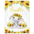Personalized Home Comfort Throw - Custom Memory Blanket for Families
