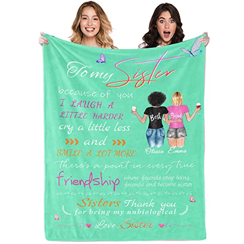 Personalized Comfort Blanket for Grandma - Custom Pictures