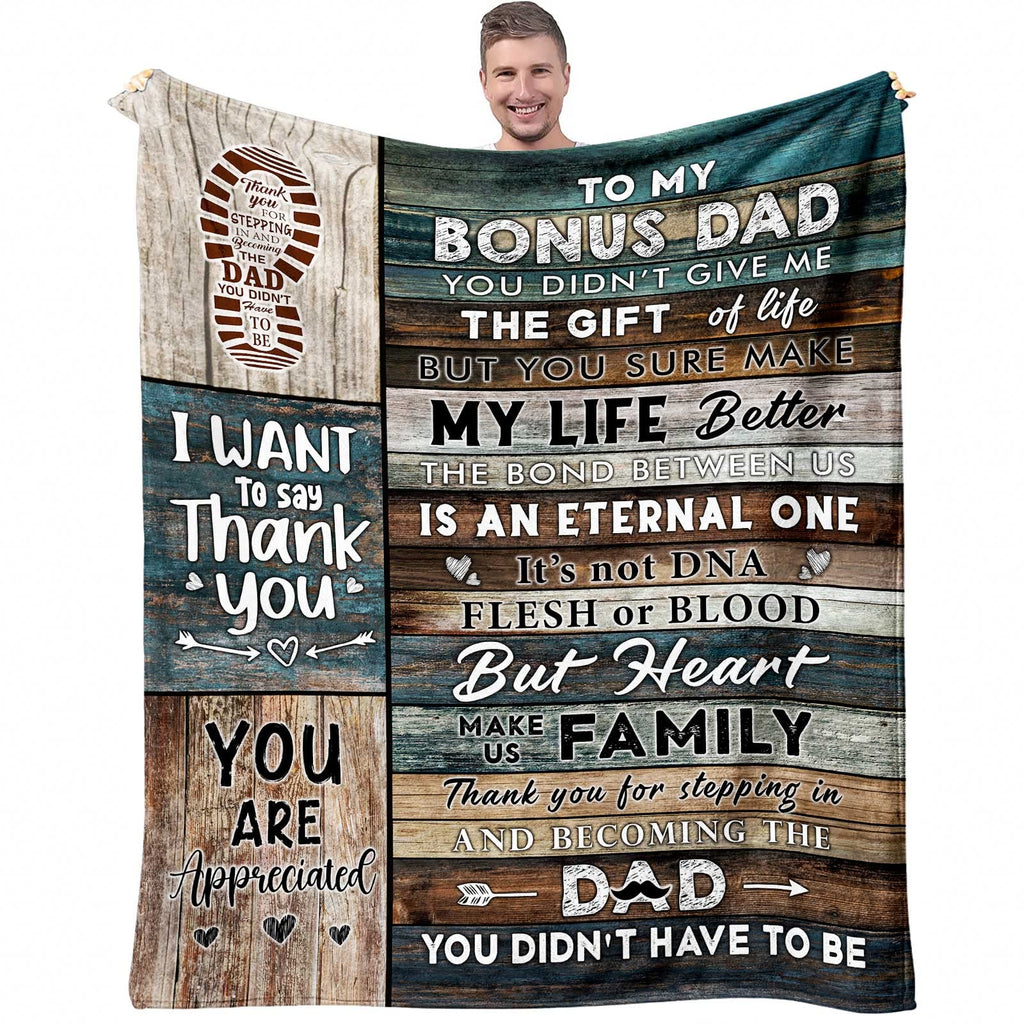 Custom Blanket with Photo - Personalized Throw for Birthdays and Anniversaries