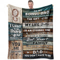 Custom Blanket with Photo - Personalized Throw for Birthdays and Anniversaries