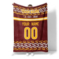 Personalized Couple Blanket - Custom Fleece Throw with Shared Memories