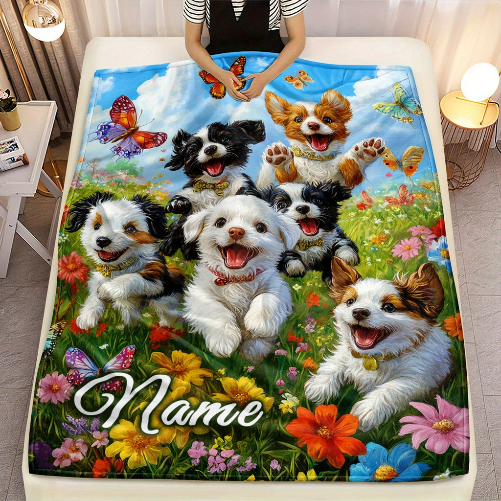 Custom Blanket with Printed Photos - Cozy Family Throw