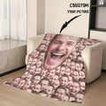 Personalized Home Blanket - Custom Picture Throw for Family Spaces